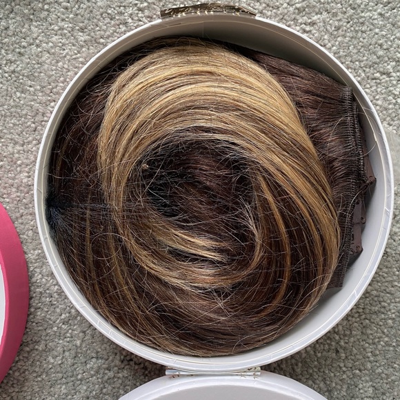 NEW Luxy 20" Hair Extensions Classic Dark Brown Balayage- 220g - Picture 5 of 11